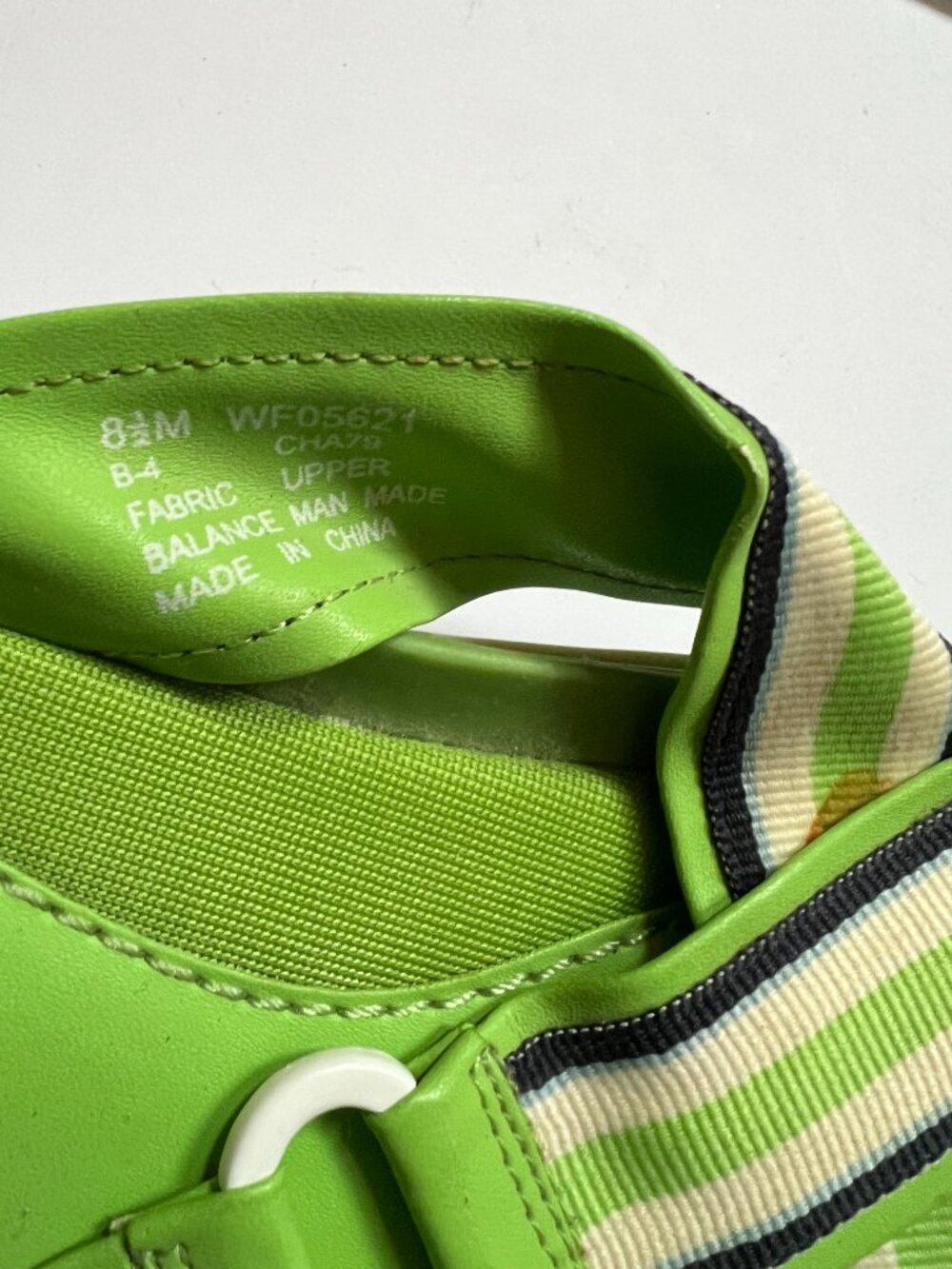 Nautica Blue and Green Tote with Keds Blue and Green Sandals W 81/2 - Picture 11 of 12